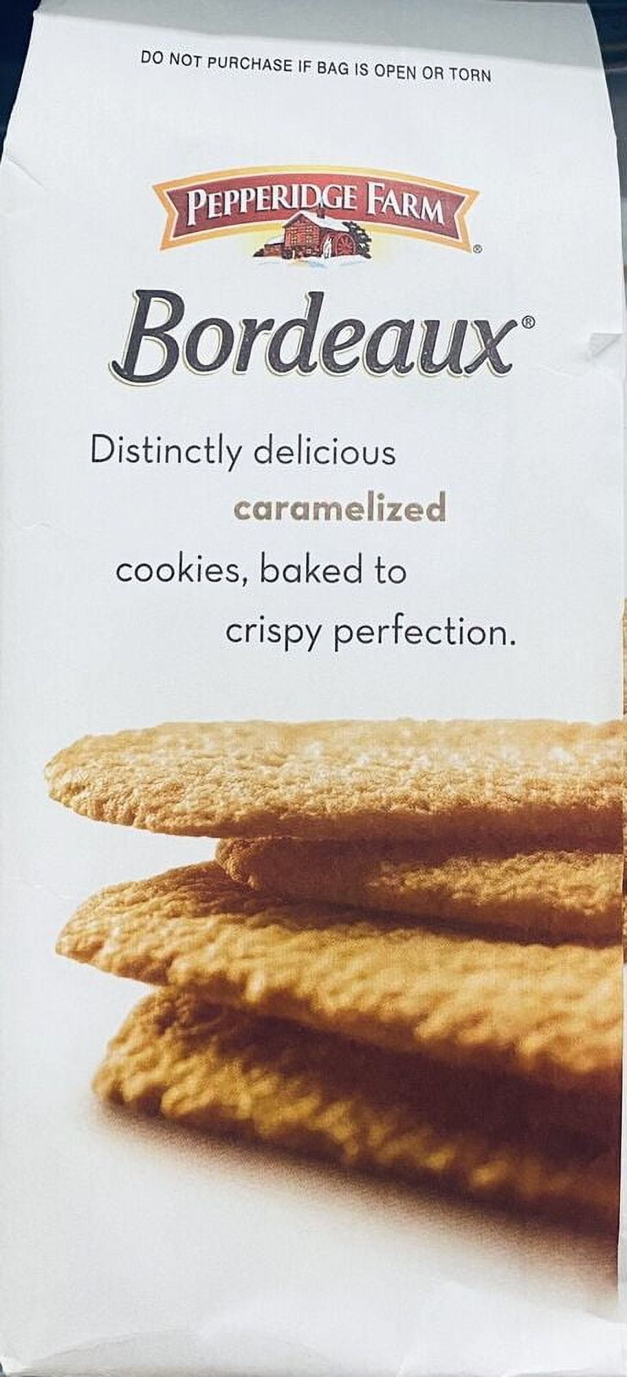 2x Pepperidge Farm Bordeaux CARAMELIZED CRISP Cookies 6.75 oz Bag - 2 PACK