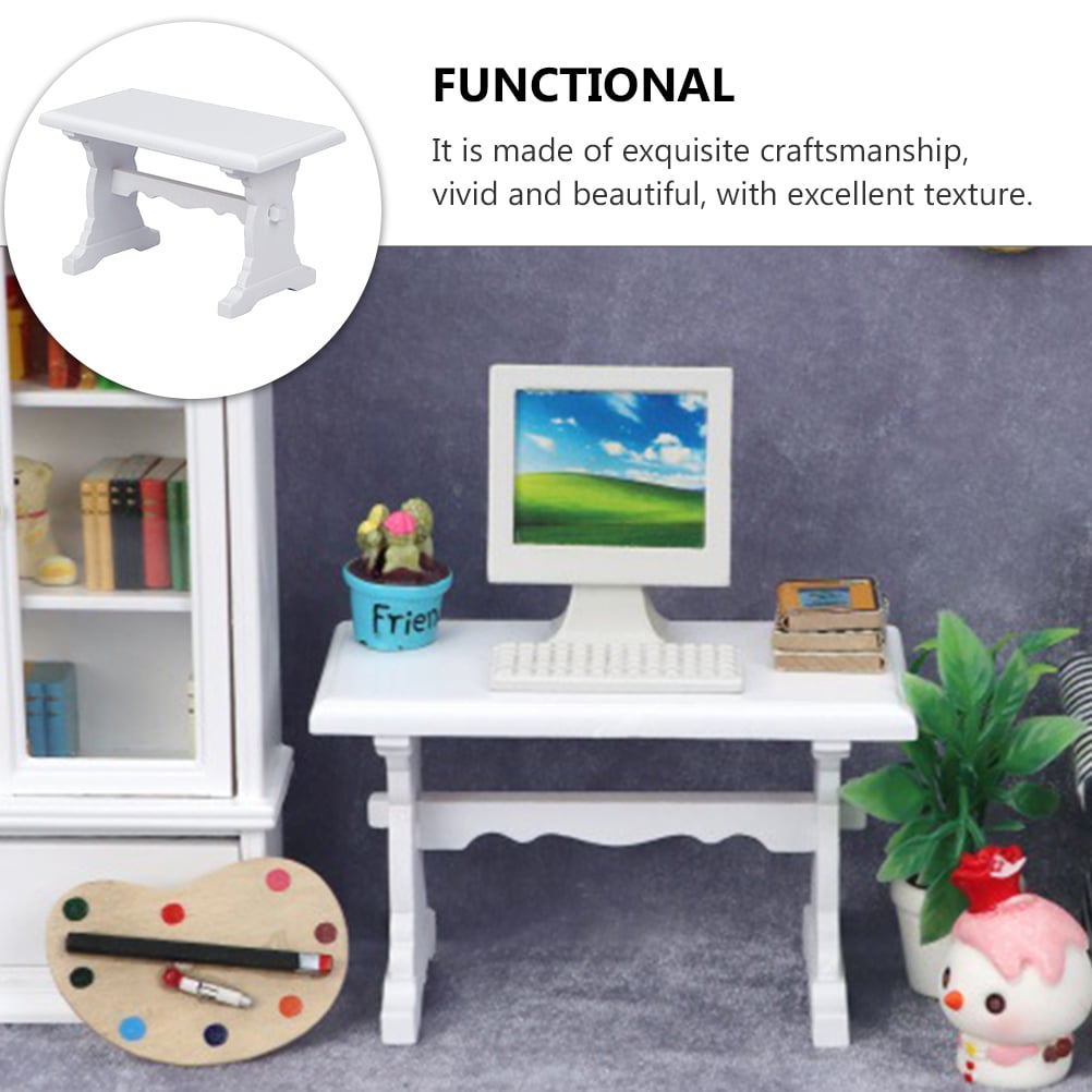 Mini study table 1pc Decorative Mini Study Table Mini Computer Desk