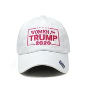Women for Trump 2020 Campaign Embroidered US Trump Hat Baseball Cap