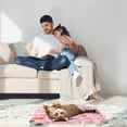 thumbnail image 4 of TIELUTT Pet Mat for Dogs and Cats Summer Ice Pad Indoor Comfortable Resting Mat for Small Dog Mats for Sleeping Cool Cool Pad Extra Large Cool Mat for Dogs Dog Shade for outside outside Mat for Dogs, 4 of 7