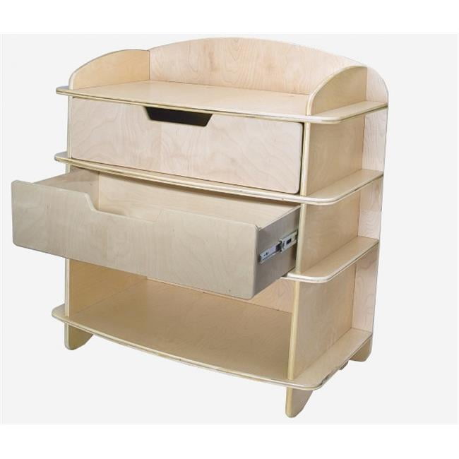 Sodura Aods Nt Blonde Aero Dresser Changing Table Walmart Com Walmart Com