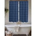 thumbnail image 4 of Tropical Palm Trees Living Room Curtains 2 Panel, Summer Coconut Trees Plants Navy Blue Cafe Window Treatment, Extra Long Farmhouse Bedroom Bathroom Kitchen Curtains Drapes 104"x72", 4 of 6