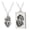 B, variant on Elegant Inlaid Heart Couples Necklaces Matching His & Hers Jewelry Set With Sparkling Zircon Stones Love Themed Design For Couples Anniversary Valentine’s Day Adjustable C