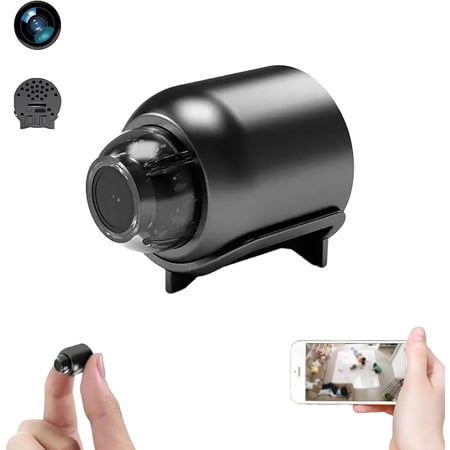 Mini 5g Wireless WiFi Camera 1080p Hd, Mini Camera Wireless, Live Video Recorder with Night Vision and Full Hd Surveillance, for Home, Indoor, Outdoor