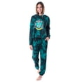 thumbnail image 2 of Harry Potter Womens' Hogwarts Houses Tie Dye Cropped Long Sleeve Hooded Jogger Pant Pajama Lounge Set, 2 of 5
