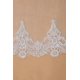 thumbnail image 3 of Babyonline Velo de novia de longitud catedral con borde de encaje blanco marfil + peine Blanco Talla única, 3 of 4