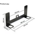 thumbnail image 4 of Universal Car Child Seat Restraint Anchor Mounting Kit For Isofix Belt Connector, Black, 4 of 4