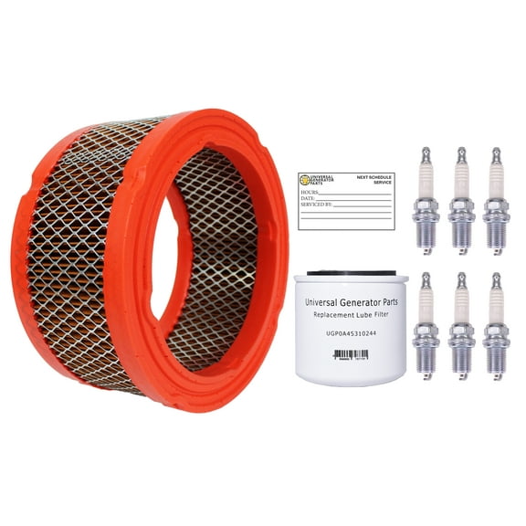 Replacement for Generac 6172 Maintenance Kit for 45kW 2.4L Liquid-Cooled Generators
