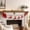 Red, variant on Red Christmas Felt Hanging Banner,Traditional Sleigh Reindeer Garland,Polyester Festive String Decor For Wall Fireplace Door Party Home Holiday Decor