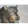 thumbnail image 5 of Terrier dog Bronze Statue -  Size: 19"L x 5"W x 14"H., 5 of 12