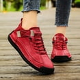 thumbnail image 5 of NOKIO Women's Cushioned Sneakers Lightweight Wide Width L𝗈afers Soft High Top Sport Shoes Breathable Non-S𝗅ip Athlet𝗂c Shoes for Back to College, 5 of 8