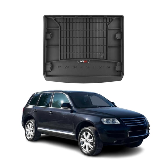 OMAC Premium Cargo Mats Liner for VW Touareg 2004-2010 All-Weather Heavy Duty