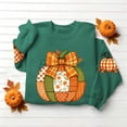 thumbnail image 6 of Enjoytime Halloween Crew Neck Sweatshirts Women Pumpkin Print Long Sleeve Pullover Tops Fall Fashion Lightweight Casual Sweatshirt, 6 of 7