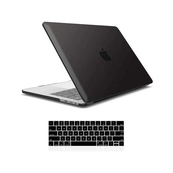 Compatible with MacBook Pro 15 Inch Case 2019 2018 2017 2016 A1990 A1707, Hard Shell Case with Keyboard Cover & Type C Adapter for Mac Pro 15 Touch Bar