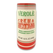 Verole Crema Mexican Style Sour Cream, 16 oz Tub (Refrigerated)