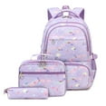 thumbnail image 6 of gcong Ergonomic Large Capacity Elementary School Backpack With Lunch Bag And Pencil Set For Grades 3 Through 6 Pink, 6 of 9