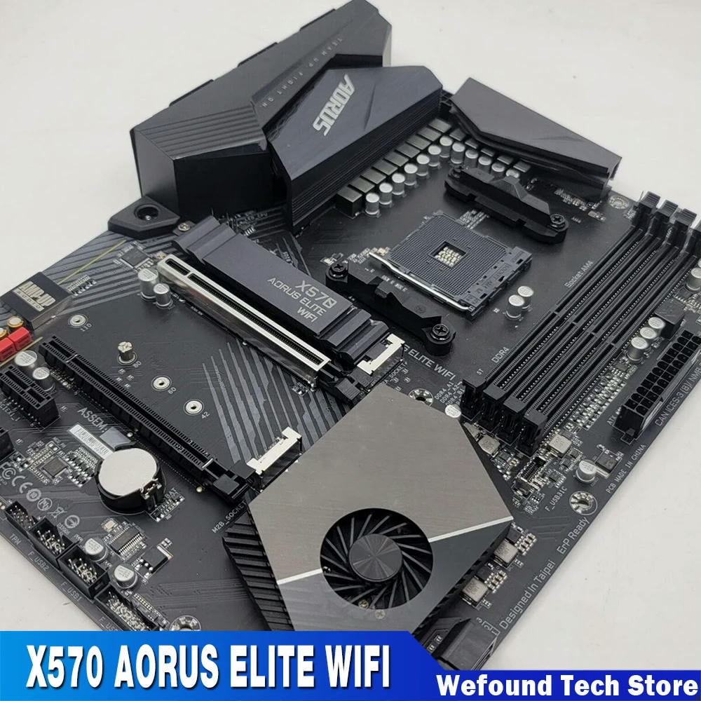 Motherboard For AM4 4XDDR4 128GB ATX Mainboard X570