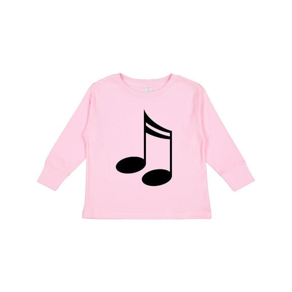 Inktastic Music Notes Musician Boys or Girls Long Sleeve Toddler T-Shirt