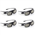 thumbnail image 1 of 4X Gafas 3D GL1800 para Proyector DLP 3D UFO P19 P20 U30 U70 U50 U90 R17 R19 R20 DLP-Link Obturador Activo Real 3D Impactante, 1 of 6