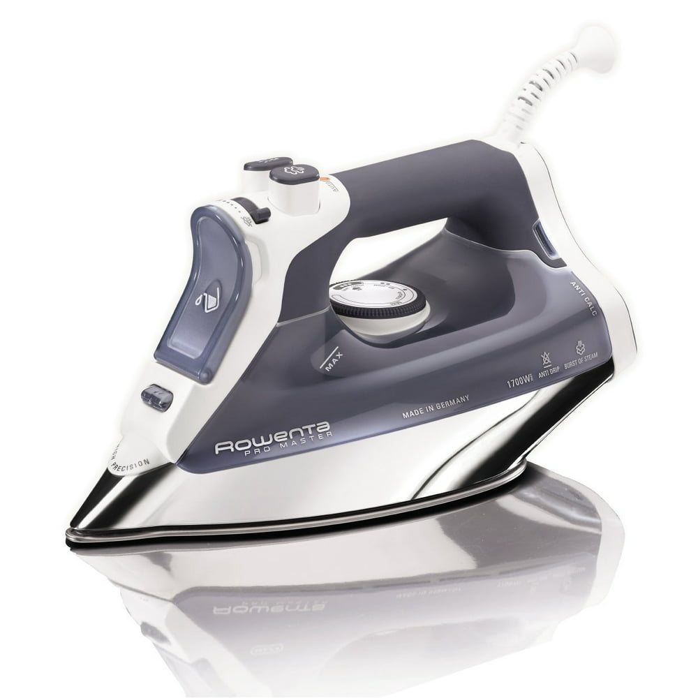 Rowenta DW8080 Professional Micro Steam Iron Stainless Steel Soleplate Steam Iron With Stainless Steel Soleplate