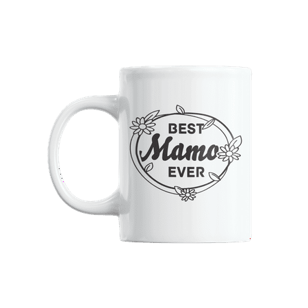 

Best Mamo Ever White Ceramic Coffee & Tea Mug for Irish Grandma (11oz)