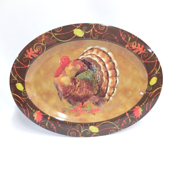 Melamine Turkey Platter Thanksgiving