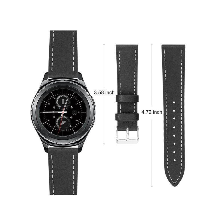 Leather Watch Band Compatible With Amazfit GTS 4 Mini, GTS, GTS 4, GTS 2  Mini, GTS 2, GTS 2e, GTS 3, Bip, Bip 3, Bip 3 Pro, Bip U, Bip U Pro