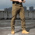 thumbnail image 1 of Pantalon Utilitaire pour Hommes pour un Usage Quotidien et des Activités de Plein Air - Pantalon Cargo Long Durable avec Tissu Extensible et Multiples Poches pour la Randonnée, les Voyages et le Travail, 1 of 7