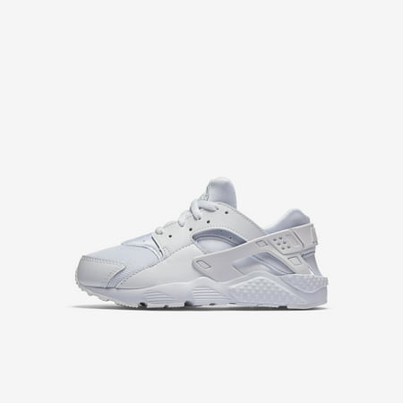 

NIKE AIR HUARACHE RUN PS SZ 12 C WHITE PURE PLATINUM 704949 110