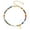 E, variant on Colorful Ankle Bracelets For Women Cute Beaded Initial Ankle Bracelet Anklets Simple Charm Anklets Jewelry For Women Birthday Ideas