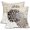 Brown, variant on Black Gray Grey Pillow Covers 16x16 Inch Flower Decorative Throw Pillows Modern Geometry Floral Outdoor Farmhouse Pillowcase Linen Square Cushion Case Decor for Home Sofa Couch Bed, Set of 2
