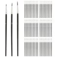 thumbnail image 1 of 60pcs Detail Paint Brushes, Fine Tip Paint Brush with 3Sizes 0 00 000, 1 of 5