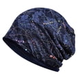 thumbnail image 1 of Fashion Lace Headscarf Hat Adjustable Hollow Headwear for Women Daily Use 1Pcs, 1 of 3