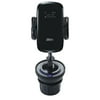 Unique Auto Cupholder and Suction Windshield Dual Purpose Mounting System for ZTE Mobile Hotspot - Flexible Holder System Includes Two Mount Options