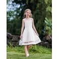 thumbnail image 3 of Arshiner Girls Elegant Dresses Sleeveless Round Neck A-line Party Dance Graduation Mesh Dress, 3 of 6