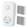 thumbnail image 2 of Purificador de iones negativos, ventilador con filtro HEPA que elimina el polvo, generador de aire portátil silencioso para Blanco, 2 of 9