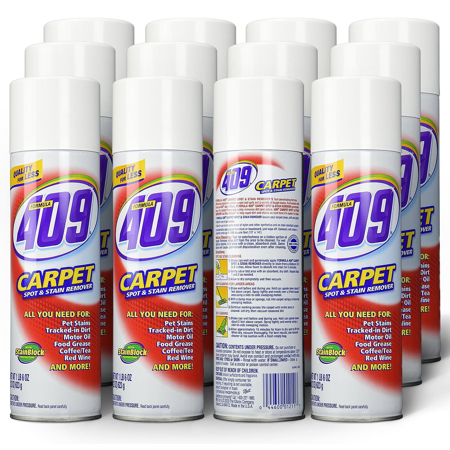 Spot & Stain Remover 409 Powerful Formula Easy Cleaning Solution