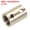 Nickle Color, variant on Unique Bargains M10 M4 Thread Sleeve Stud Pipe Connector Round Coupling Nut Nickle Color 4 Pack