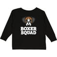 thumbnail image 3 of Inktastic Dog Boxer Squad Boys or Girls Long Sleeve Toddler T-Shirt, 3 of 5