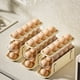 thumbnail image 4 of Porta huevos tipo tambor Cajas de almacenamiento de huevos que ahorran espacio Dispensadores de huevos para frigorífico Porta huevos de encimera Porta huevos delgados, 4 of 5