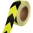 thumbnail image 4 of 1 Uds cinta reflectante de área señalización de marcado de seguridad (negro/amarillo 5cm x 25m), 4 of 5