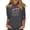 #005#-Gray, variant on Womens American Flag Shirt Usa Flag 1776 Patriotic T Shirts Crewneck Usa Graphic Plus Size Tops Brown S