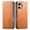 Brown, variant on Allytechgroup Wallet Case for Apple iPhone 17e 16e 6.1", Rugged TPU Faux Leather Flip Cover with Shock-Absorbent Protection, Card & Cash Slots, Stand Holder, Anti-Scratch Wrist Strap Design, Black