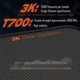 thumbnail image 2 of Pala de Pickleball JUNDKSO T700 Fibra de Carbono Aprobada por USAPA, 2 of 8