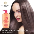 thumbnail image 2 of L'Oréal Paris Hair Expertise Dream Lengths Split End Sealing Conditioner, With Castor Oil and Vegetal Keratin for Long, Damaged Hair, 828ml, 2 of 8