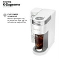 Keurig KSupreme SingleServe KCup Pod Coffee Maker, White