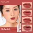 thumbnail image 4 of FOCALLURE Matte Lipstick Velvet Mist Lip Clay Not Dry Lip Cream 17 Color Peach Nude Lip Stick Waterpoof Lip Cosmetic Makeup, 4 of 5