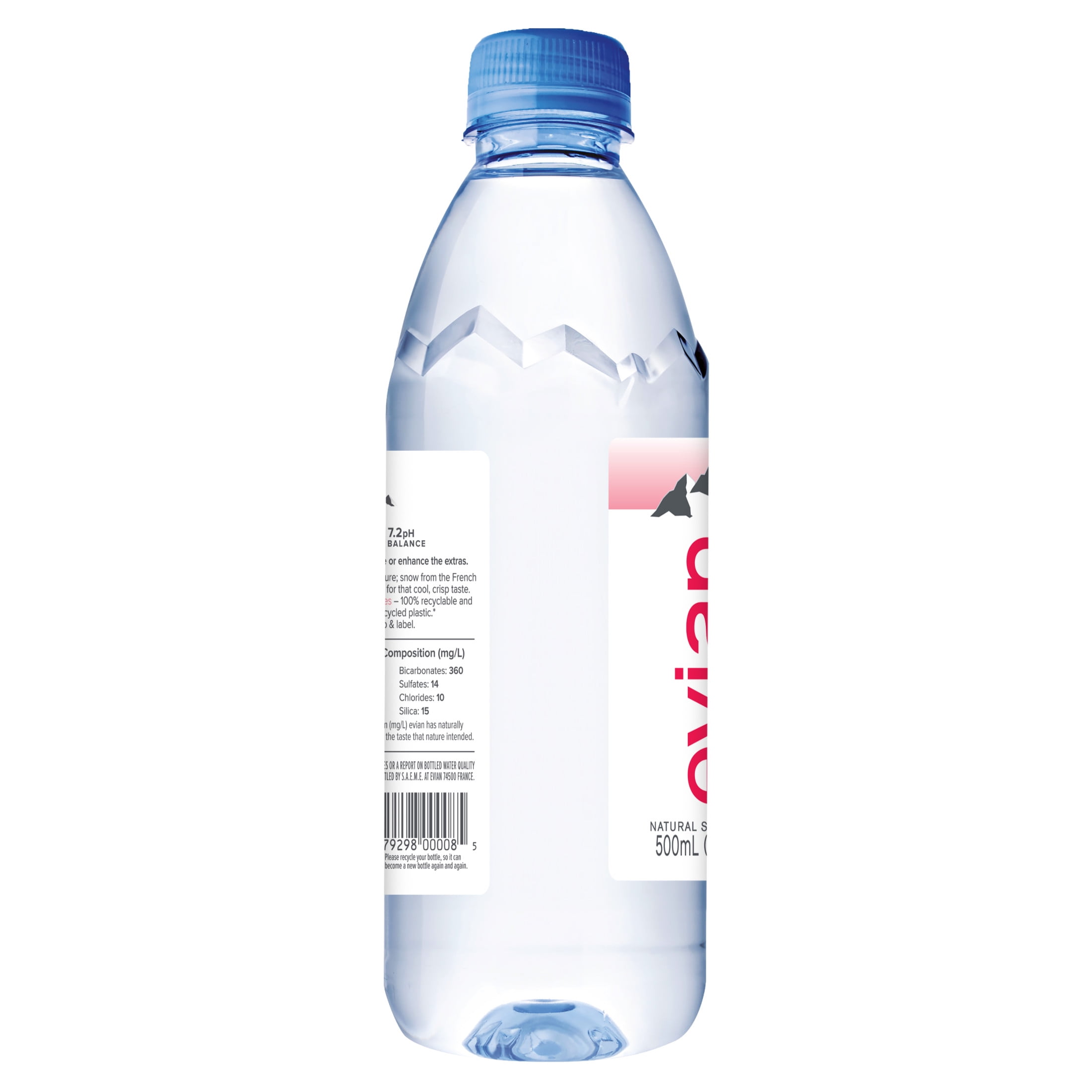 evian Natural Spring Drinking Water, 16.9 fl oz, Bottle - Walmart.com