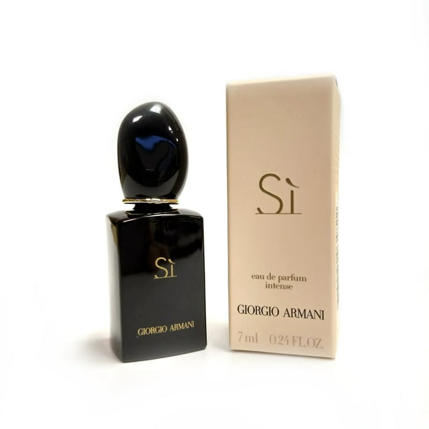 Voorloper Verloren beu Giorgio Armani Si Intense Eau De Parfum 0.24 oz / 7 ml Splash For Women -  Walmart.com
