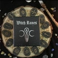 thumbnail image 4 of Witch Rune Wiccan Occult Divination Set Witch Rune Suit Altar Home Decoration Ambassador Chess Binary Game Centipede Game 3-d Chess Allies Game Boundless Game Chess Board Molds for Resin Casting, 4 of 9